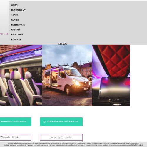 Bezpieczny bus zagranicę w Warszawie