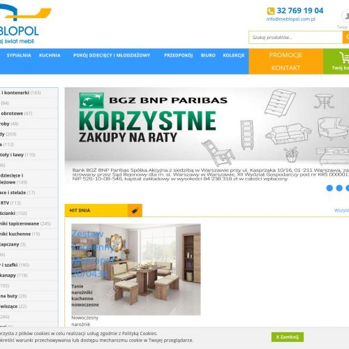 Narożnik z funkcją spania w Warszawie