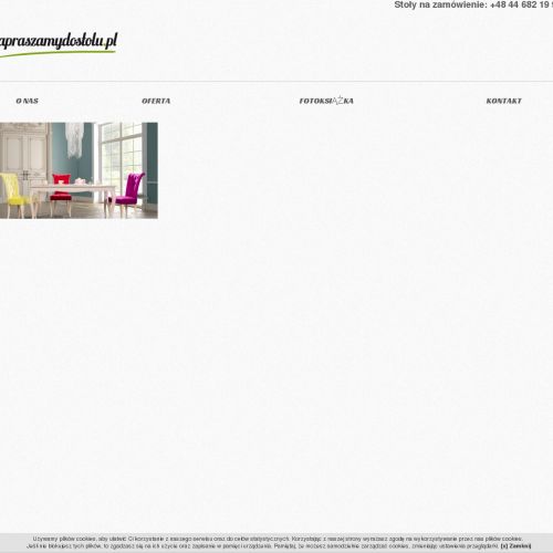 Warszawa - stoły na zamówienie do salonu