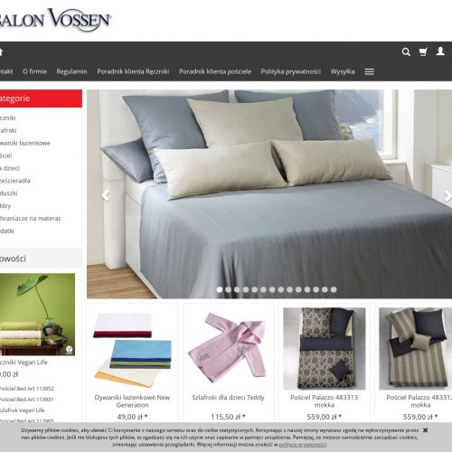 Sklep z ręcznikami w Warszawie