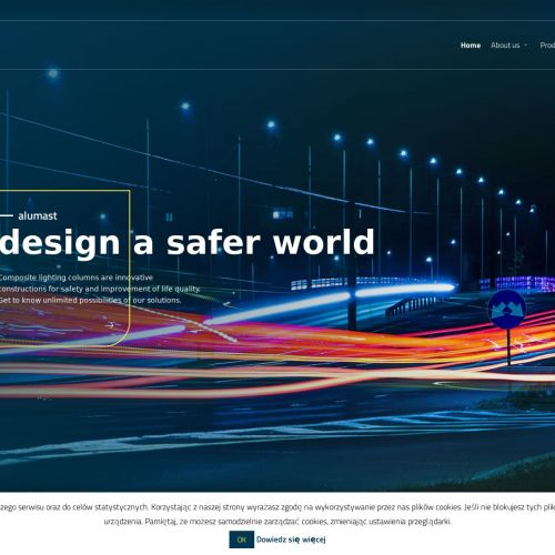 Słup oświetleniowy