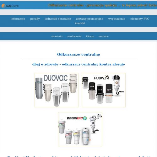 Sieradz - części do odkurzaczy centralnych