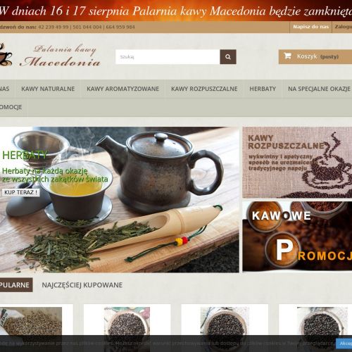 Łódź - kawy aromatyzowane