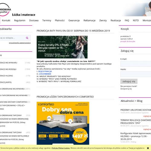 Łóżka drewmax pacyga - Kraków