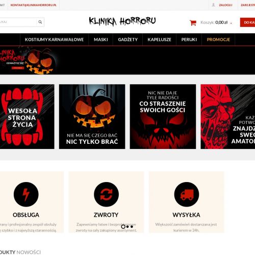 Maski zombie - Tychy