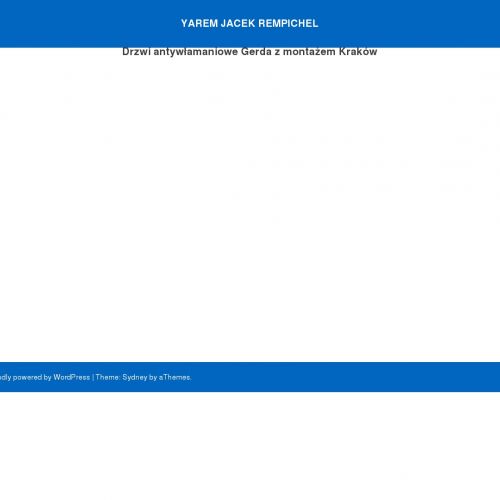 Zamek gerda tedee - Kraków