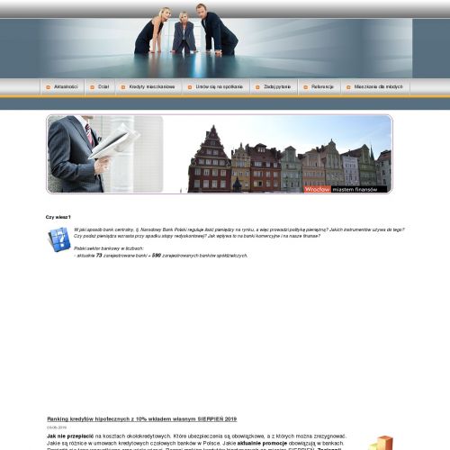 Wrocław - kredyt na mieszkanie