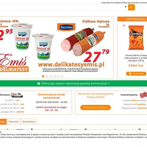 Delikatesy warszawa wołomin dostawa