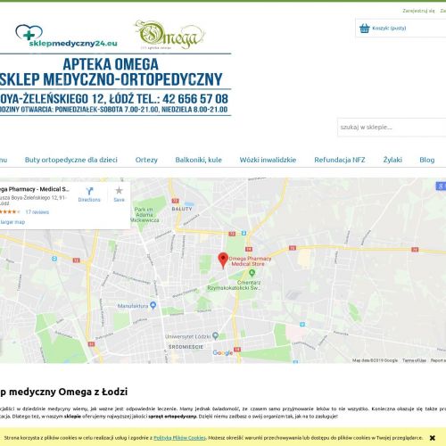 Orteza stawu skokowego łódź