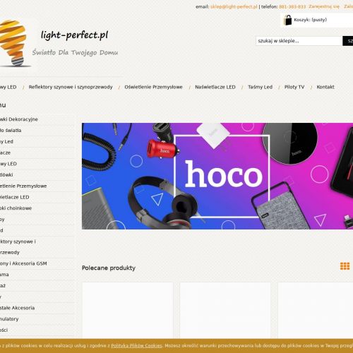 Żyrardów - oprawa led z czujnikiem ruchu