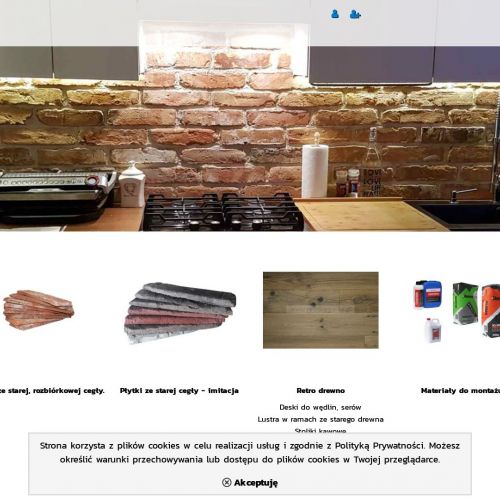 Płytki z cegły dekoracyjne