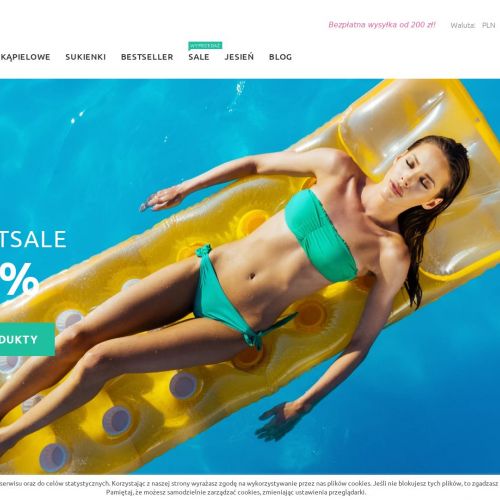 Poznań - stroje kąpielowe na duży brzuch