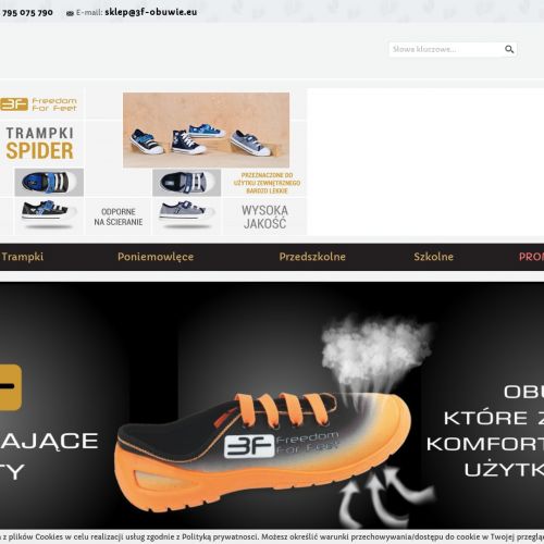 Oddychające obuwie dla dzieci