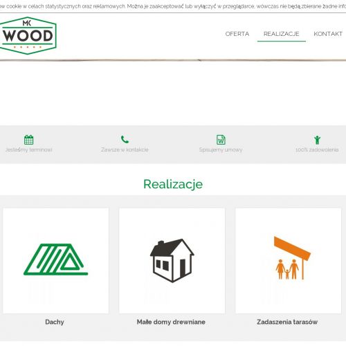 Budowa drewnianego domu letniskowego - łódź