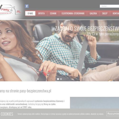 Darłowo - pasy bezpieczzeństwa