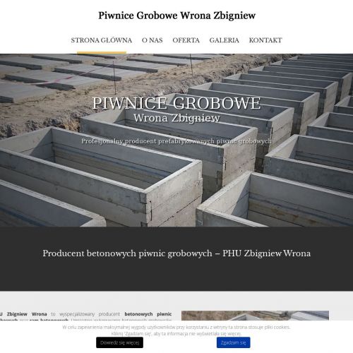 Producent grobowych ram betonowych