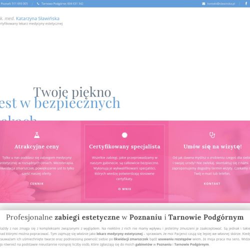 Lekarz medycyny estetycznej tarnowo podgórne