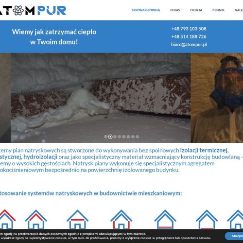 Izolacja pianką termoizolacyjną w Toruniu