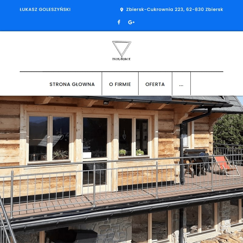 Balustrady na taras z nierdzewki w Poznaniu