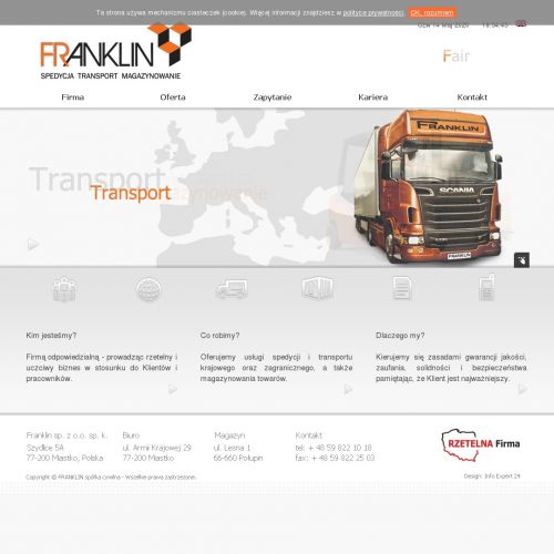 Przewóz towarów polska francja