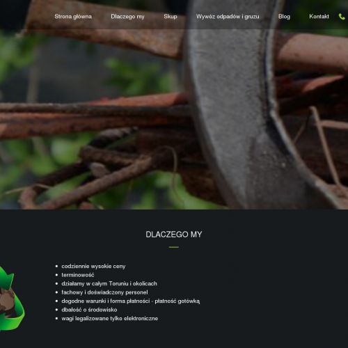 Kontenerowy wywóz ziemi - Toruń