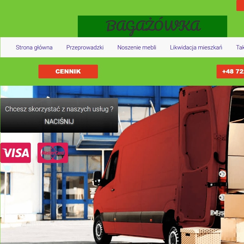 Usługi transportowo przeprowadzkowe - Sopot