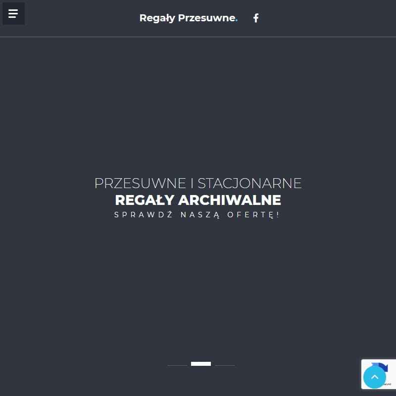 Regały magazynowe przesuwne