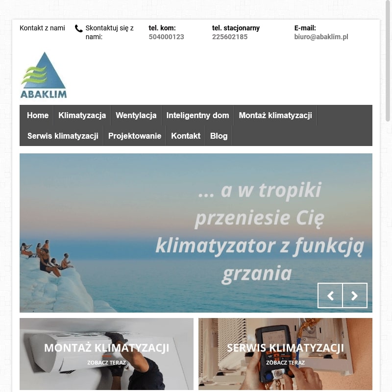 Klimatyzacja warszawa ochota w Pruszkowie