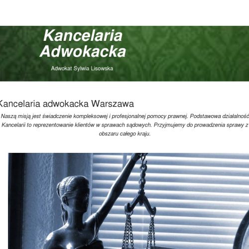 Kancelaria adwokacka warszawa wola - Warszawa