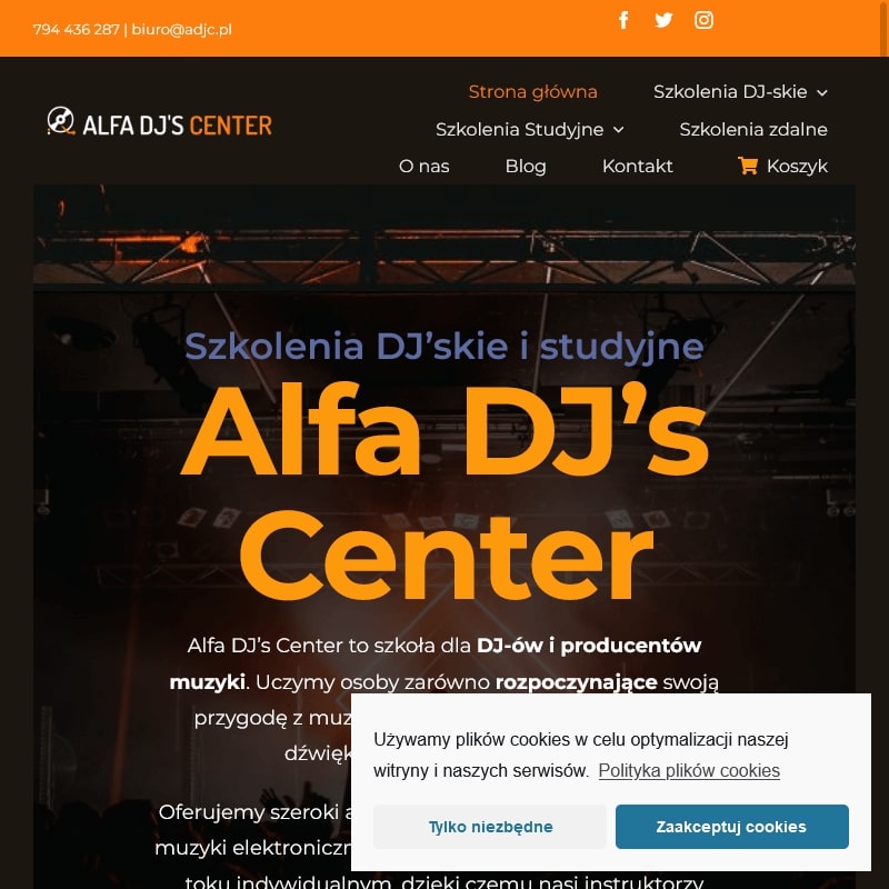 Kurs na dj - Warszawa