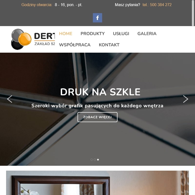 Lustro ze szprosami - Bydgoszcz