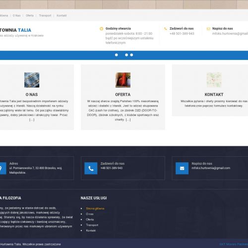 Bezpośredni importer odzieży używanej w Brzesku