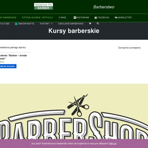 Kursy barber w Krakowie