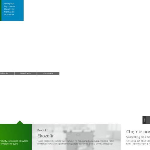 Centrale wentylacyjno klimatyzacyjne w Warszawie