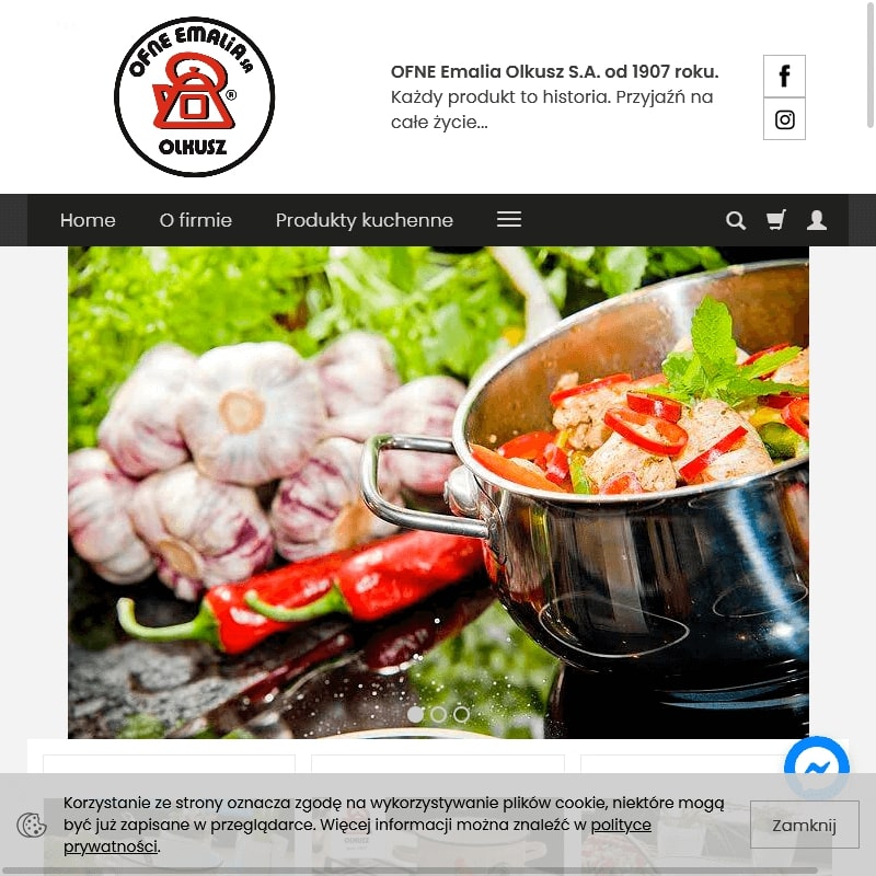 Garnki emalia - Olkusz