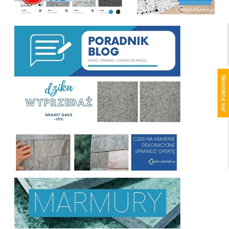 Poznań - płytki podłogowe marmur