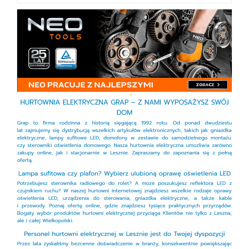 Radiowe sterowanie oświetleniem