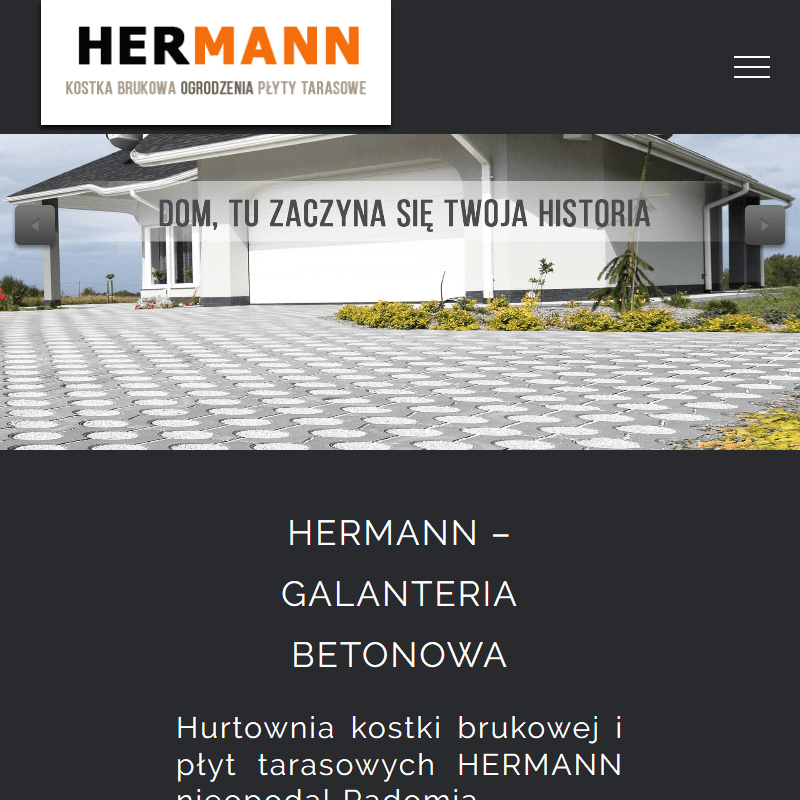 Brukowa kostka - Radom