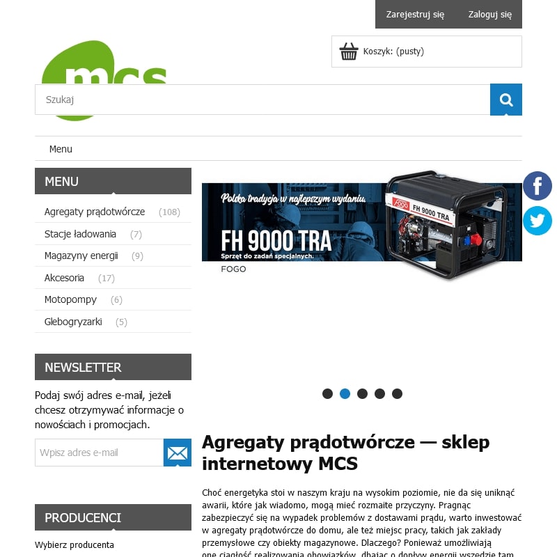 Motopompa spalinowa do brudnej wody