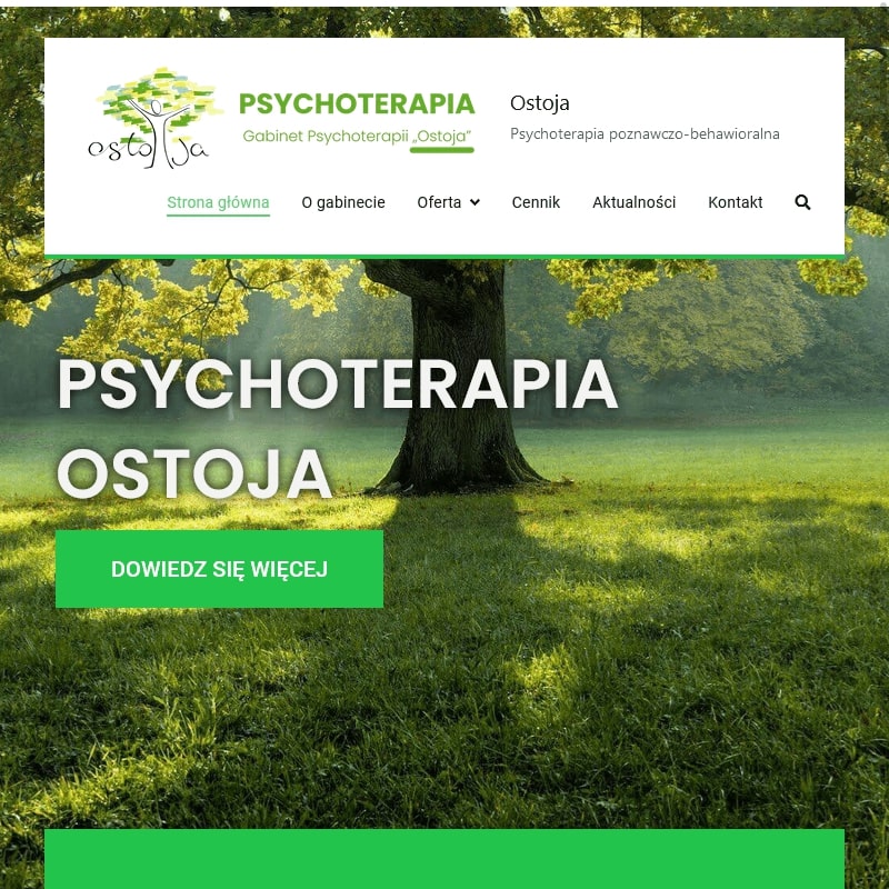 Warszawa - psychoterapia depresja