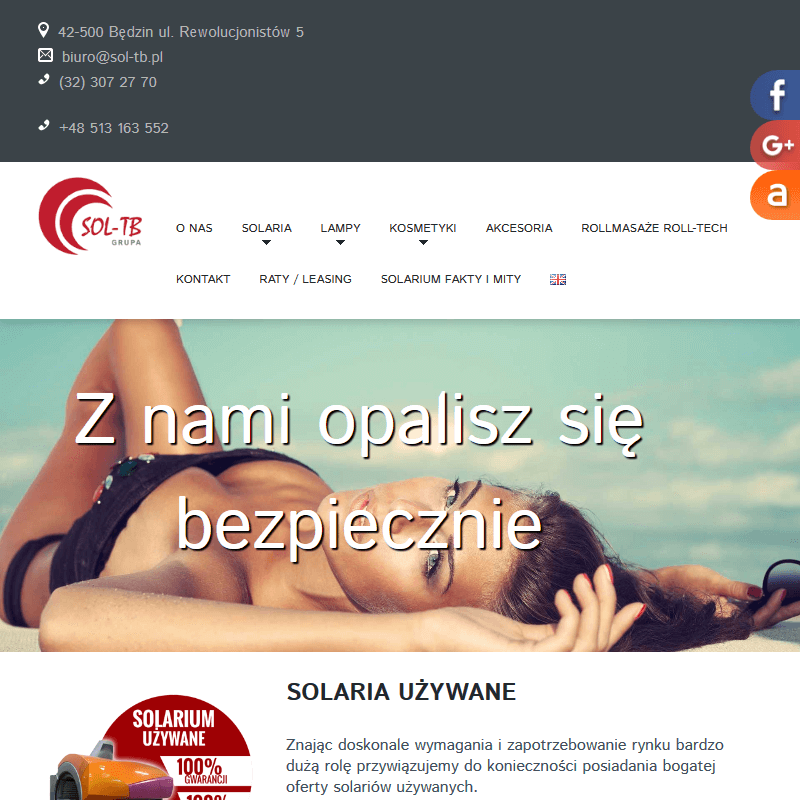 Katowice - dzierżawa solarium