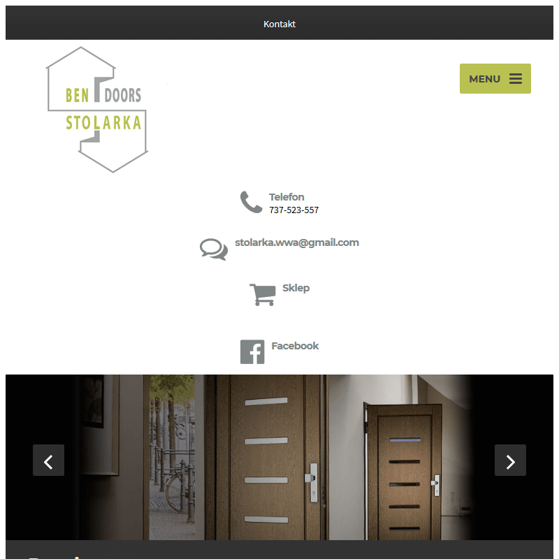 Stalowe drzwi w Warszawie