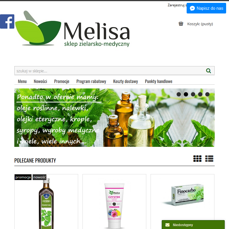 Suplement diety sklep zielarski