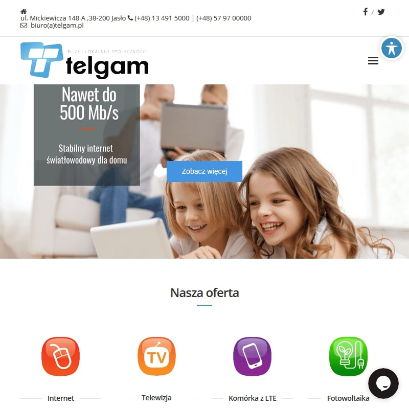 Najtańszy internet światłowodowy w Sanoku