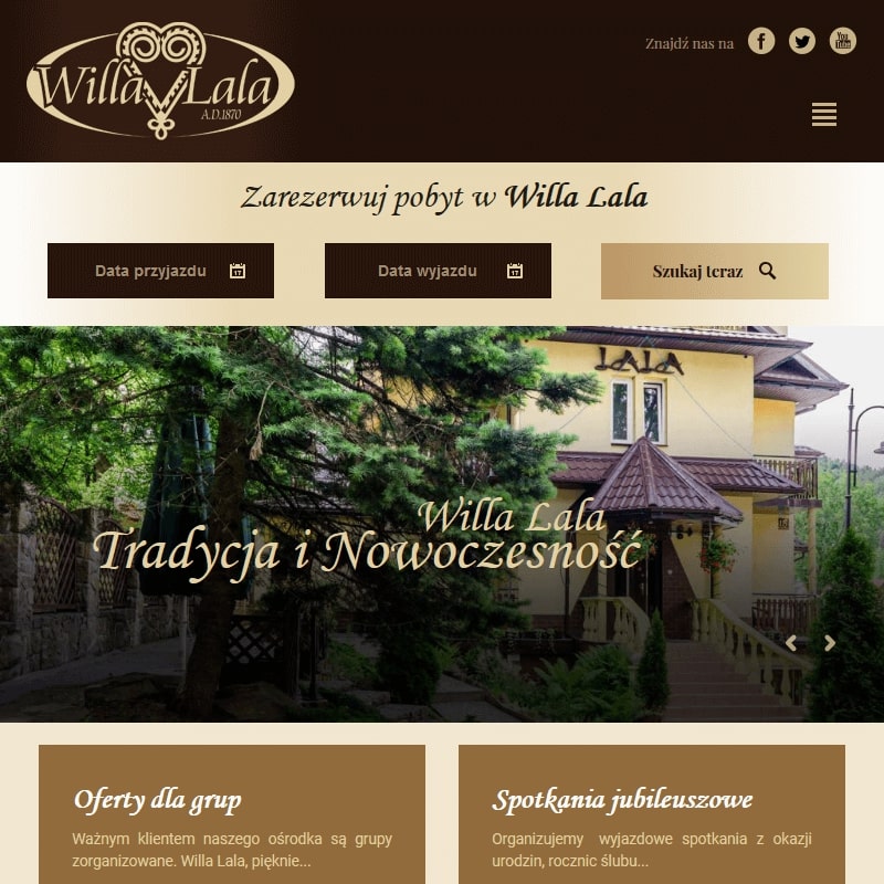 Pensjonat z wyżywieniem - Szczawnica